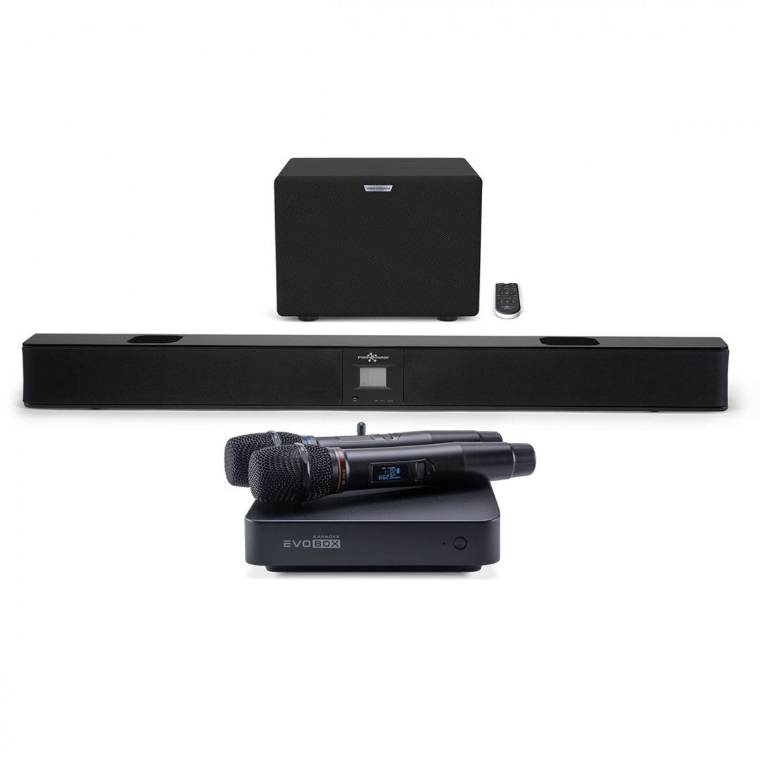 караоке-комплект EVOBOX Plus + EvoSound Bar (саундбар с караоке) в Пышме