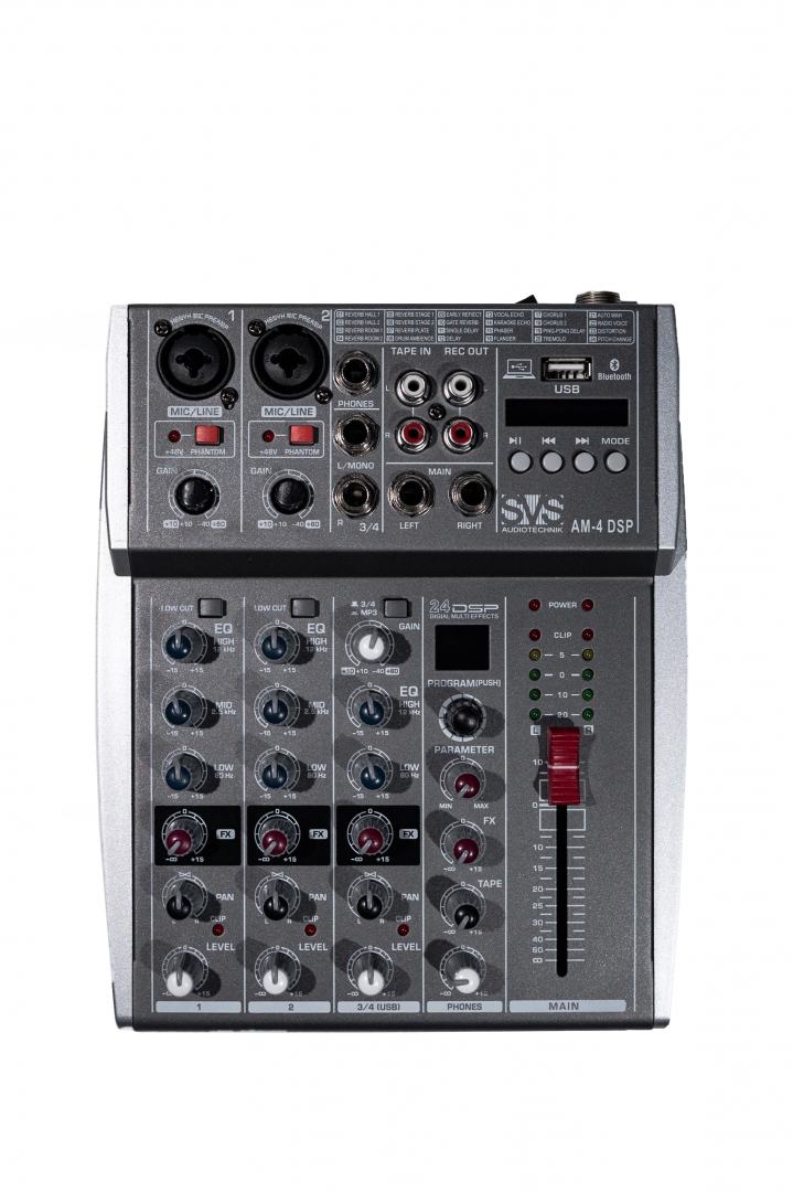 SVS Audiotechnik mixers AM-4 DSP Аналоговый микшерный пульт, 4-канала в Пышме
