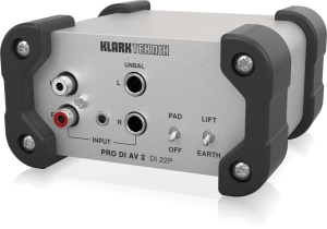 Klark Teknik DI 22P пассивный стерео директ-бокс в Пышме